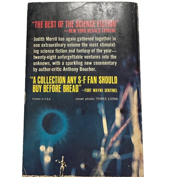 9th Annual Edition The Year’s Best S-F edited by Judith Merril VTG 1965 Dell - Picture 2 of 8